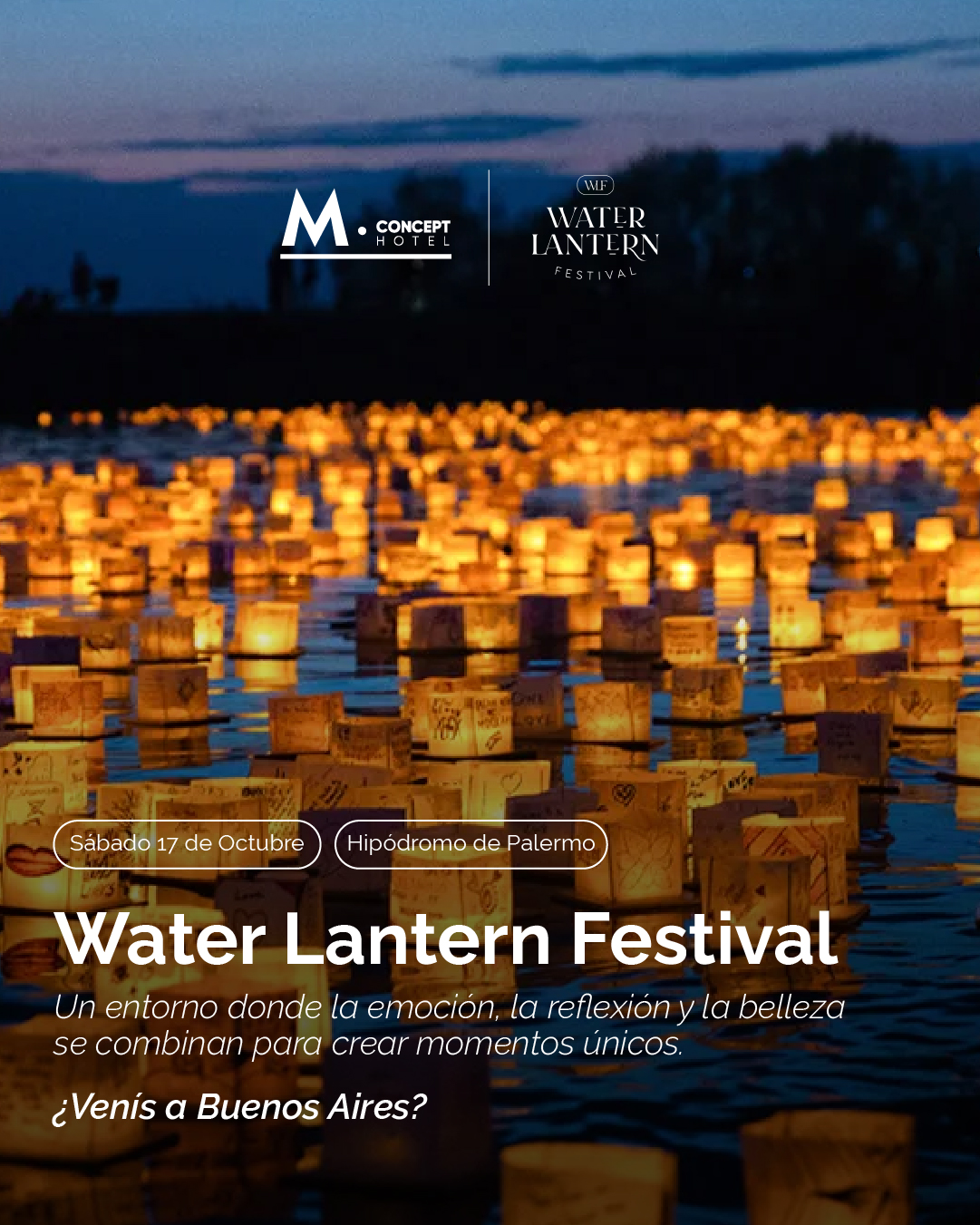 Un festival puede ser el motivo del viaje. Buenos Aires, todo lo que pasa alrededor.

Si venís por el Water Later Festival, aprovechá para sumar unos días de ciudad: recorrer San Telmo, descubrir nuevos lugares, comer rico y disfrutar de una escapada con otro ritmo.